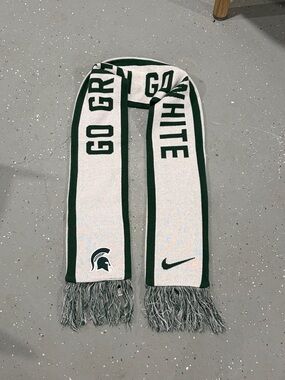 Nike Michigan State Spartans 'Go Green Go White' Scarf